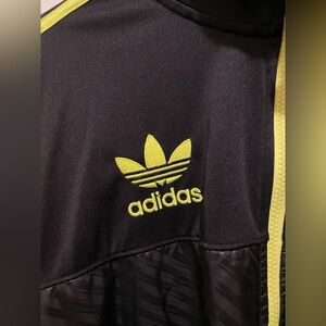 Adidas Chicago Bulls Black and Yellow Jacket